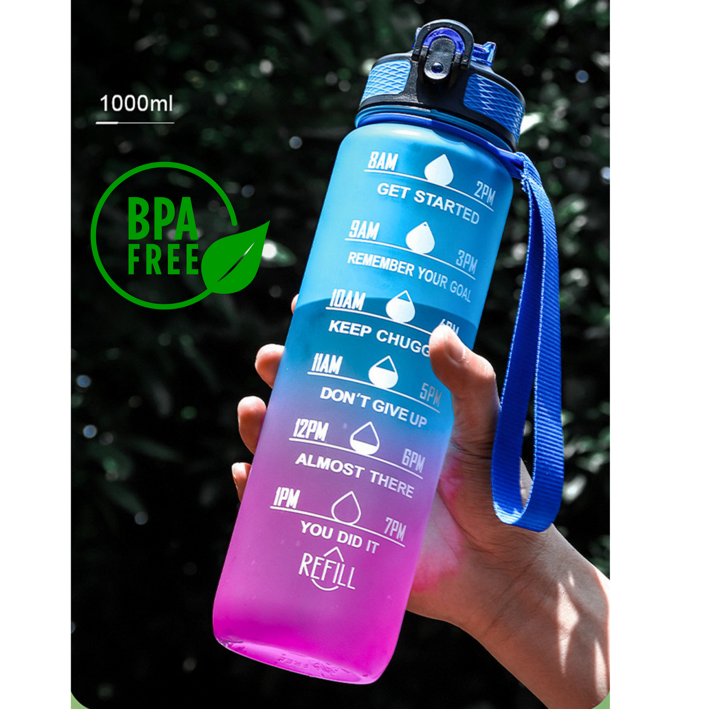 X Motivatie waterfles